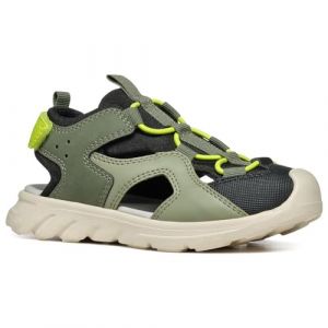 Geox Garçon J Sandal Airadyum Bo, Citron Vert Militaire, 24 EU