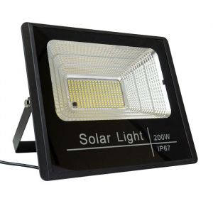 Projecteur solaire LED d'extérieur avec panneau solaire 400 Lumens 200W