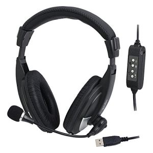 Logilink HS0019 - Casque-micro filaire USB Stéréo