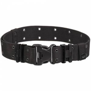 Mil-tec Ceinturon LC2 US avec boucle Duraflex noir - Miltec - L - Noir