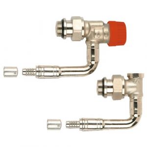 Image de Comap Kit de robinetterie thermostatique -bitube M30 - Equerre inversé à sertir D16 DOUBLE/TRIPLE PANNEAUX