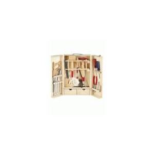 Krakpol Boite à outil en bois pour enfant (30 pièces)