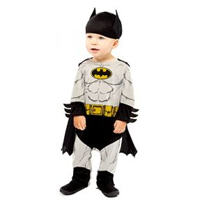 Amscan Déguisement Batman Gris Justicier Gotham Bébé 18/24 Mois Gris[ ]{ref-fournisseur}[ ]{marquefnac}