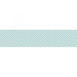 Plage Stickers adh&eacute;sifs - Lot de 3 stickers Contremarche Aqua Fastello 100x19,5cm