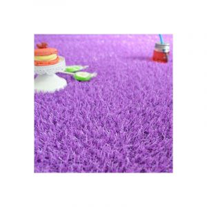 Image de Décoweb Gazon artificiel Happy Party violet - Classé feu - 20mm (2m x 25ml = 50m²)