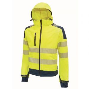 Image de U-Power Veste Softshell HV MIKY Stretch - HL169 Taille:4XL