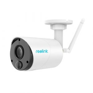 Reolink Caméra de Surveillance Sans fil Extérieur Batterie WiFi 1080p HD Détection PIR, Audio Bidirectionnel, étanche - Argus Eco