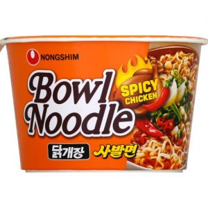 Nongshim Instant Cup nouilles, poulet épicé - 100 g, 1 pièce