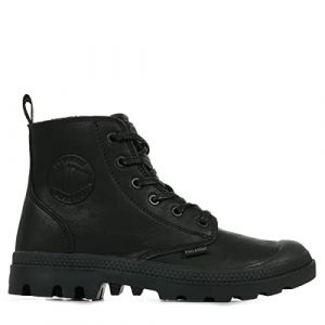 Palladium Bottines cuir zipp&eacute;es Pampa Hi Ess