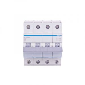 Hager Disjoncteur 4P C 32A 6kA AC MCN432E