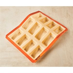Silpat Plaque de 12 empreintes barres torsadées