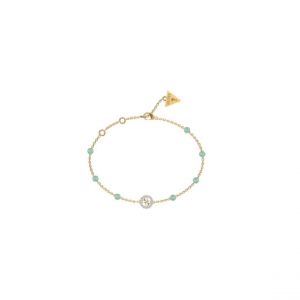 Guess Bracelet Femme Bijoux JUBB03074JWYGGN - NATURAL STONES Acier Doré