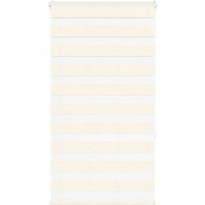 VidaXL Store zèbre beige marbré largeur du tissu 70,9 cm polyester