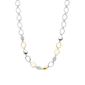 Ti sento Collier Femme - 34101MW-44 Argent 925/1000 Nacre