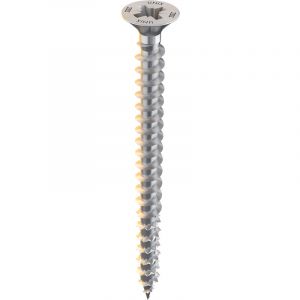 Image de HECO Schrauben VIS AGGLO. HECO-UNIX PLUS TF 4.5X50 FRAISANTE PZD ZINGUE ARGENT BOITE DE 200 - H E C O - SCHRAUBEN