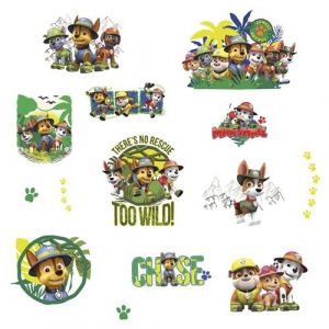 ROOMMATES 14 Stickers jungle Pat' Patrouille