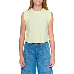 Le Temps des Cerises Debardeur TEMPS DES CERISES - D&eacute;bardeur - jaune p&acirc;le