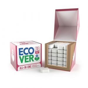 Ecover Wrapper Free All In One Dishwasher Tablets (72)