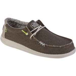 Dude Hey pour homme. Trainers Wally Braided grey Hey
