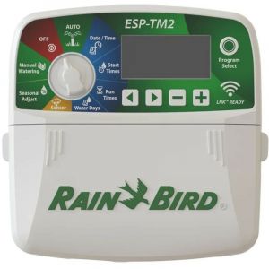Rain Bird Programmateur d'irrigation électrique 4 stations - Contrôleur ESP-TM2I-230V compatible avec WiFi/WLAN Offre exclusive