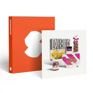 Smartbox Coffret Cadeau Coffret Douceurs Fauchon : d&eacute;lices sucr&eacute;s avec th&eacute; livr&eacute;s &agrave; domicile-Gastronomie
