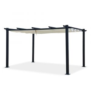 Toile 3X4M beige pour tonnelle mod&egrave;le OHIO XL / BERCY XL -