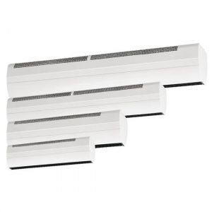 Image de Airelec A691293 - Rideau d'air chaud monophasé et triphasé 9000 w STOPAIR 4 + AIRCOM 4