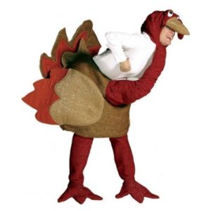 Déguisement dinde de Noël adulte