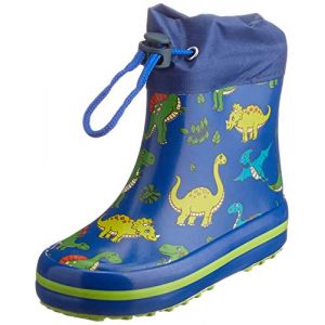 Beck Botte en caoutchouc Dino bleu clair - Taille 28