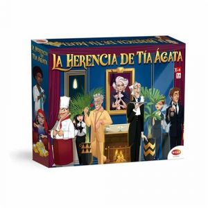 Jeu de soci&eacute;t&eacute; Bizak La Herencia de T&iacute;a &Aacute;gata espagnol et anglais