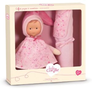 Corolle Poup&eacute;e Miss Rose &eacute;toile et couverture (24 cm)