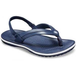 Image de Crocs Sandales enfant CROCBAND STRAP FLIP K Bleu - Taille 24 / 25,23 / 24