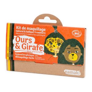 Namaki Kit de maquillage Ours & Girafe