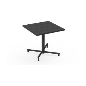 Fatboy Table de jardin carrée en aluminium anthracite 80x76cm Fred's