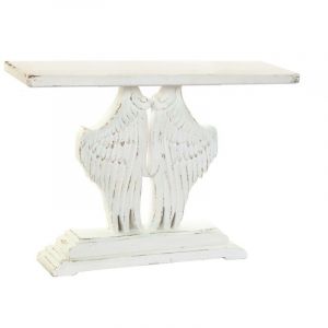 Console DKD Home Decor Blanc Multicouleur Bois Métal 30 x 40 cm 120 x 34 x 85 cm