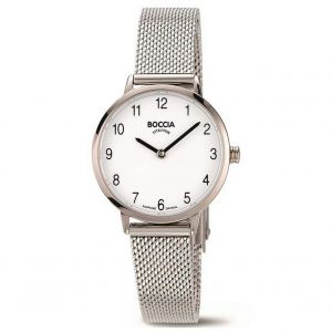 Boccia Ladies Watch 3345-02, Quartz, 28mm, 5atm