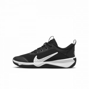 Nike Mixte enfant Omni Multi-court Big Kids Indoor Court Shoes, Black White, 37.5 EU
