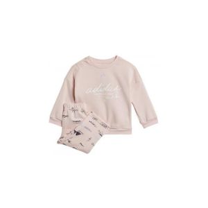 Adidas Ensemble enfant brand love jogger rose