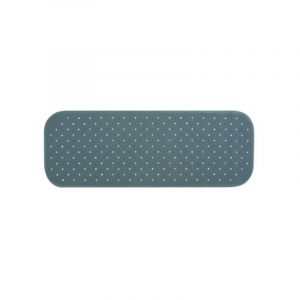 MSV Tapis Fond de baignoire antid&eacute;rapant Caoutchouc class 36x97cm Gris - Gris