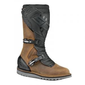 Sidi Bottes trial Zero.2 brun tabac/noir- 44