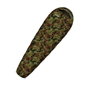 Husky Sac de couchage momie pour enfants junior army 10 c 2024 190 cm vert camouflage
