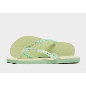 Image de Havaianas Slim Glitter Flourish, Tongues Femme, Paillettes Florales, 35/36 EU
