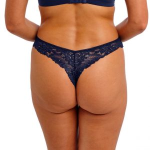 WACOAL string en dentelle Most Divine Bleu marine - Taille S