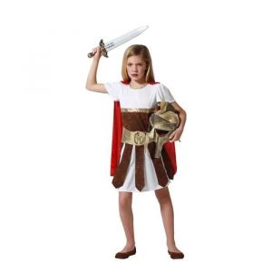 Atosa Déguisement femme gladiateur enfant fille 5 a 6 años