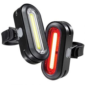 Kryptonite Set Lumières Avenue F-150 Cob+avenue R-75 Cob 150/75 Lumens Black