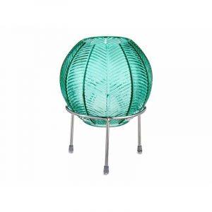 Vase bleu design ballon 14 cm