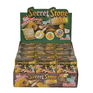 SimbaDickie- Secret Stone Gold Jouet, 105952498, Multicolore, Einzelpack
