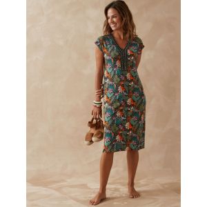 Image de Daxon Robe by - Robe avec perles fantaisie en maille