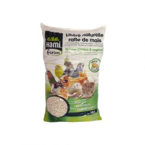 Image de Hamiform Litière naturelle en rafle de maïs 10L