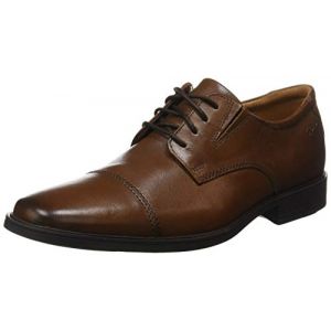 Clarks TILDEN CAP - Chaussures à lacets Homme, Marron